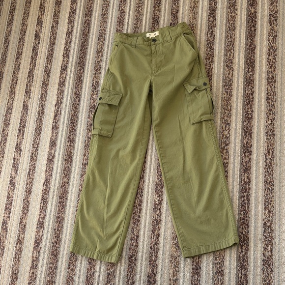 Madewell Pants - Madewell Olive Utility Pants in Light Olive